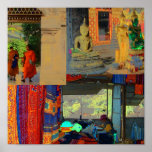 Thailand Collage Print