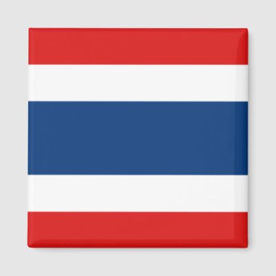 Thailand Flag Magnet by