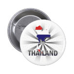 Thailand Flag Map 2.0 Pin