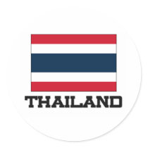 Thailand Flag stickers