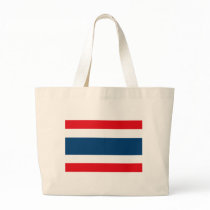 Thailand Flag Tote Bag by FlagTshirts Thailand Flag Tote Bag