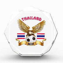 Thailand Football Designs Acrylic Award
