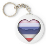 Thailand Heart keychains