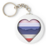 Thailand Heart keychains