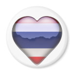 Thailand Heart magnets