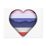 Thailand Heart postcards