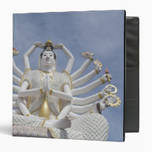 Thailand, Ko Samui aka Koh Samui). Wat Plai 3 Binders