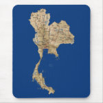 Thailand Map Mousepad