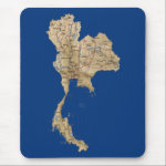 Thailand Map Mousepad