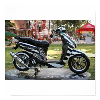 Thailand Motor Scooter Posters