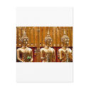 Thailand Three Standing Buddhas postcards by rainbowdharma Thailand Three Standing Buddhas postcards