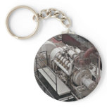 Thames water pumping station key chain