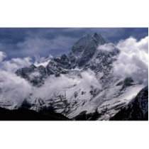 Thamserku mountain, Nepal Photo Cutout