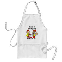 Thank a Firefighter Tshirts and Gifts aprons