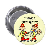 Thank a Firefighter Tshirts and Gifts Pins