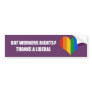 Thank a liberal bumper sticker