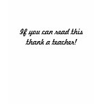 Thank a teacher t-shirts