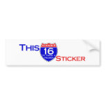 Thank a trucker for your bumper sticker