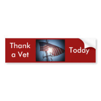Thank a Vet bumper stickers