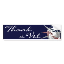 Thank a Vet bumper stickers by OBumper Thank a Vet bumper stickers