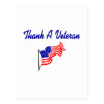 Thank A Veteran (2) Postcards