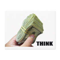 THANK AND GET RICH postcards by Obama_Money_Stimulus THANK AND GET RICH postcards