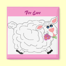 Thank ewe, For Ewe magnet by marcya7 Thank ewe, For Ewe magnet