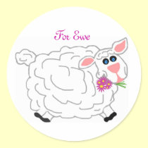 Thank ewe, For Ewe stickers by marcya7 Thank ewe, For Ewe stickers