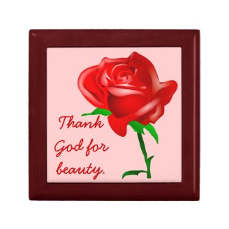 Thank God for Beauty Trinket Box