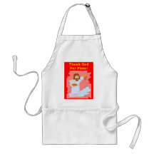 Thank God For Pizza Apron