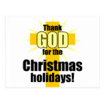 Thank God for the Christmas Holiday Postcards