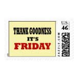 Thank Goodness It's Friday Postage Stamps
