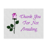 Thank Non-Breeders postcards