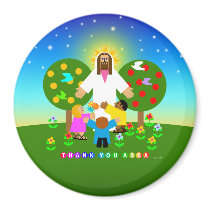THANK YOU ABBA MAGNET