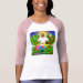 Ladies 3/4 Sleeve Raglan (Fitted)