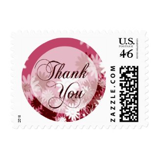 Thank You Acknowledgement Postage Stamp stamp