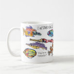 Thank You aFISHYation Cartoon Fish Mug