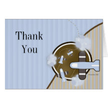 Thank You Airplane Card