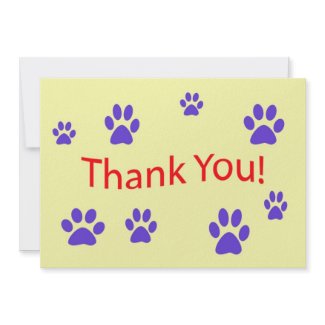 Thank You All Occasions Possible Additional Text Personalized Announcement