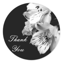 Thank You Alstroemeria Lily Sticker by indolilly Thank You Alstroemeria Lily Sticker