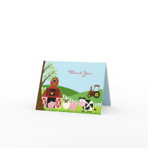 Thank You Animals Card