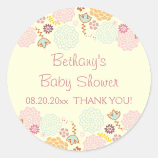 700 Baby Shower Template Stickers And Baby Shower Template Sticker Designs Zazzle Baby Shower Stickers Template