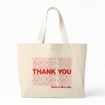 Thank You Bag Design - Red