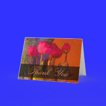 Thank You beautiful tulips cards