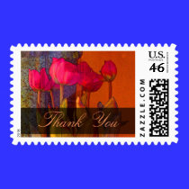 Thank you Beautiful Tulips postage