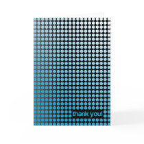 thank you - blue dots Card cards