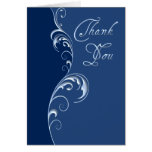 Thank You ~ Blue Greeting Card