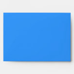 Thank You bright turquoise blue black Envelopes