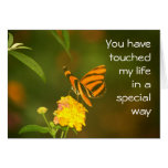 Thank You Butterfly Card
