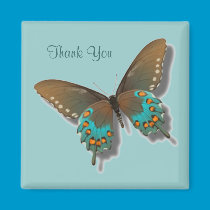 Thank You butterfly magnet magnets